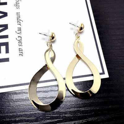 

Fashion Personality Jewelry Ring 8 Digital Pendant Earrings