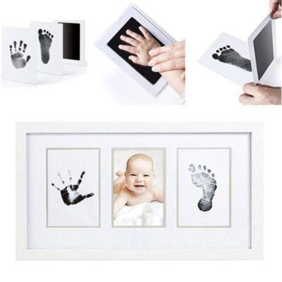 

Safe newborn baby Inkless hand&foot print Baby souvenir