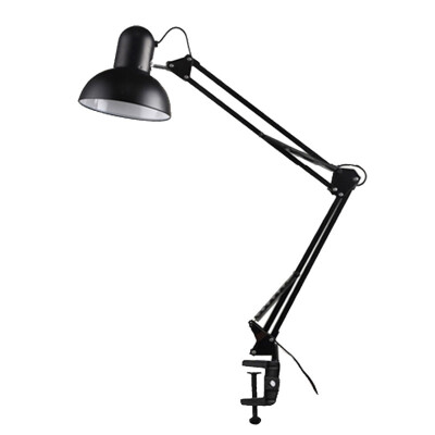 

LED Desk Lamp E27 Long Swing Arm Folding Reading Light Exclude Bulb