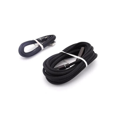 

Mini Double Elbow Data Cable Practical 90 Degree Charging Line For Android Type-C Mobile Phone-1m