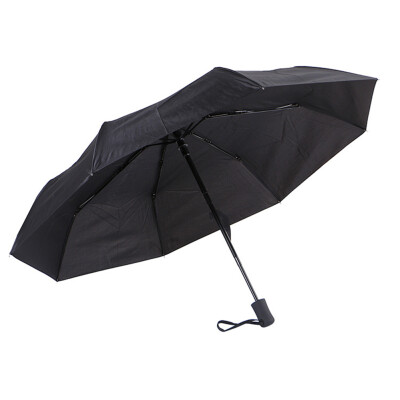 

810 Bone Automatic Umbrella Anti-UV SunRain Windproof 3 Folding Umbrella