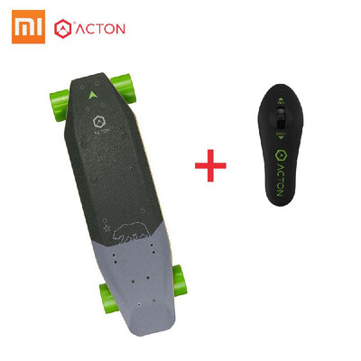 

Xiaomi ACTON Blink S-R Intelligent Electric Skateboard Scooter 7 Miles Range LED Lighting Wireless Remote 3 Ride Modes Single Hub