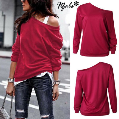 

Womens Ladies Summer Loose Tops Long Sleeve Shirt Casual Blouse T-shirt Fashion