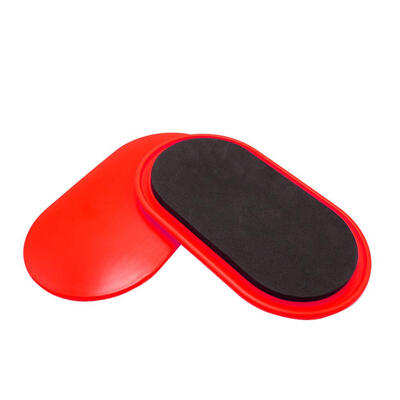 

2pcs Oval Rapid Fitness Slide Plate ABS Gliding Fitness Equipment for Yoga