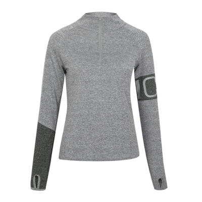 

Women Stand Up Collar Long Sleeve T Shirt Sports Gym Sexy Casual Pullovers