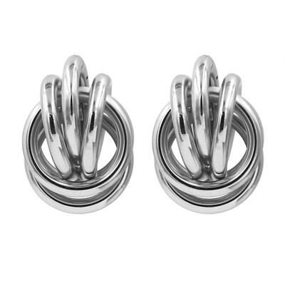 

EK2207 Vintage Earrings for women Fashion Geometric Statement Earring 2018 Metal Round Stud Eearing Hanging Trendy ZA Jewelry