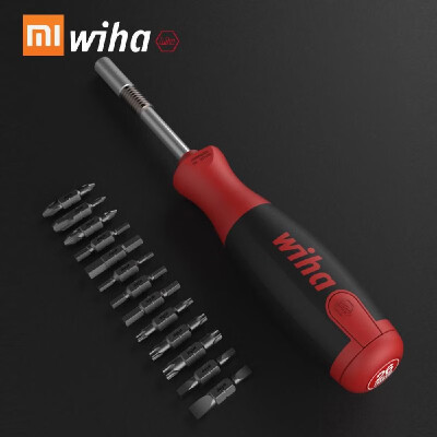 

Xiaomi Mijia Wiha Screwdriver Kit 26 in 1 Magnetic Bits with Hidden Magazine Magic Kits Box Steel Screw Driver Repair Tools Home K