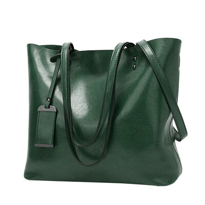 

Women Zipper Large Capacity Faux Leather Crossbody Shoulder Bag Handbag Tote