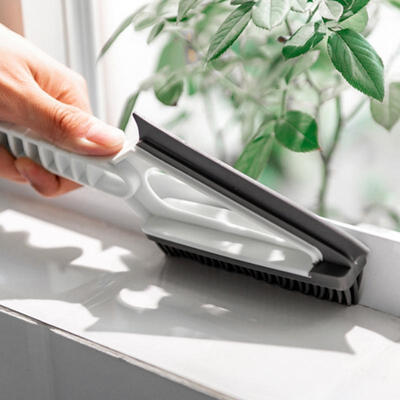 

Greensen Double-head TPR Brush Door Window Groove Corner Cleaning Brush