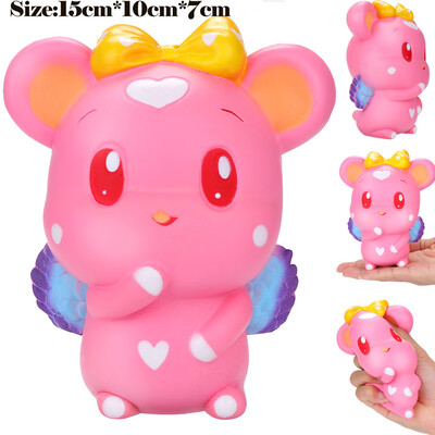 

YIWULA15cm Moon Rabbit Slow Rising Squeeze Scented Stress Relieve Silly Toy Cure Decor