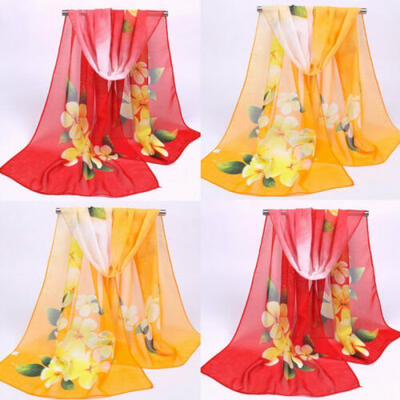 

FASHION Women Long Osmanthus Scarf Wrap Ladies Shawl Girls chiffon Scarves