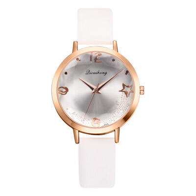 

Fashion pu strap watch Guangzhou hot sale personality ladies watch quartz watch