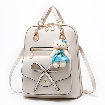 

Shoulder bag 2018 spring new cool female backpack student fashion casual Korean female bag