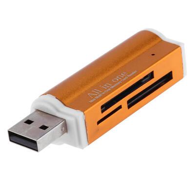 

USB20 4 in 1 Multi Memory Card Reader for SDSDHCMini SDMMCTF CardMS