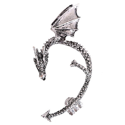 

European And American Fashion Retro Gothic Punk Dragon-shaped Earless Ear Clip