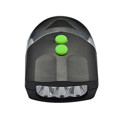 

2 In 1 Bicycle Bell Light Headlight LED Bike Light Front With Bell Mountain Bike Headlamp 4-sounds Alarmed Speaker