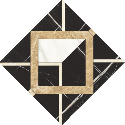 

〖Follure〗10 PcsSet Ceramic Tile Stickers Self Adhesive Tiles Art Diagonal 3D Floor Stick