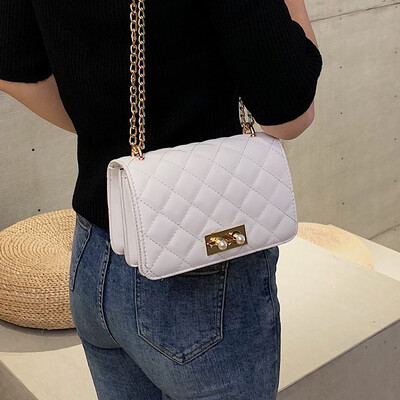 

Fairy small bag female 2019 new Korean version of the tide summer wild Messenger bag ins super fire small fragrance chain bag