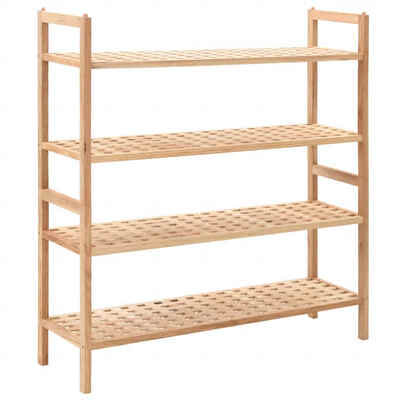 

Shoe Rack Solid Walnut Wood 272"x102"x319