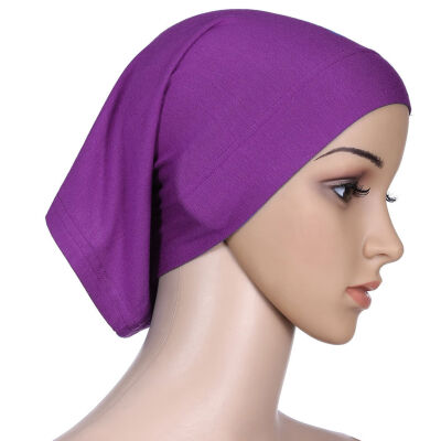 

Fashion Charm Cotton Muslim Headscarf Inner Hijab Caps Islamic Underscarf Ninja Hijab Scarf