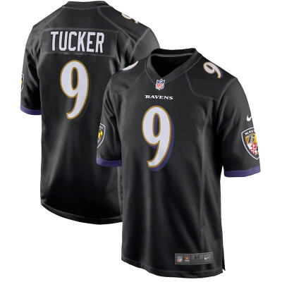 

Mens Football Jersey Baltimore Ravens Justin Tucker Black Game Jersey