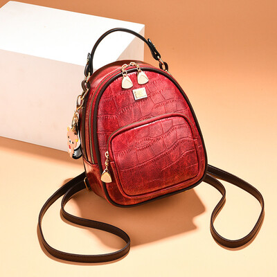 

Womens backpack female Korean fashion personality wild female bag 2019 new cool tide bag female bag