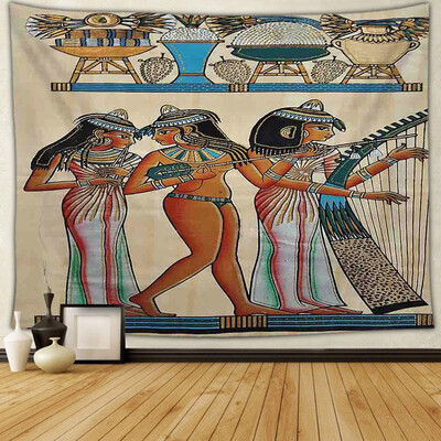 

Toponeto Fashion Tapestry Pattern Fresh Style Egypt Decorative Tapestry Home Decor