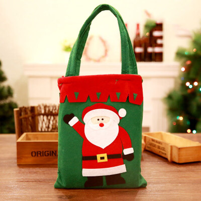 

Toponeto Christmas Candy Bag Santa Claus Snowmen Gift Children Party Storage