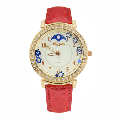 

RM Women Luxury Stainless Steel Bracelet Watch Analog Quartz Wrist Watch