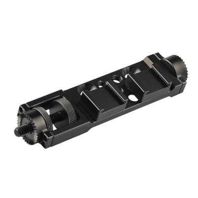 

Replacement for DJI OSMO Handheld Gimbal Camera Extension Arm Mount Cold Shoe Adapter Aluminum Alloy Universal Extender