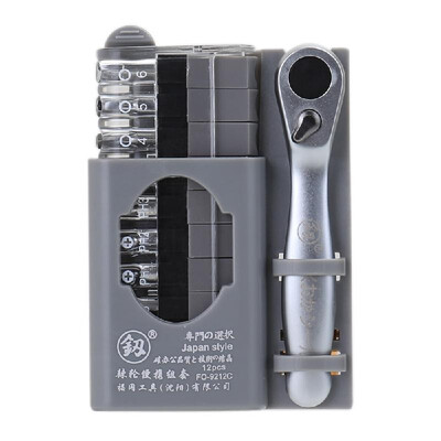 

Portable Mini Ratchet Wrench Screwdrivers Set Straight&Cross Screwdriver Kit Convenient to Use