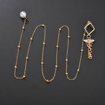 

Seaside Necklace Multi-layered Gold Ladies Necklace Head Pendant Bohemian Fashion Jewelry Wedding Party Summer Girlfriend Gift