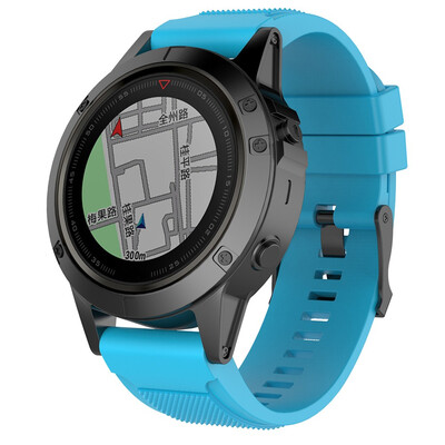 

ECSEM Soft Silicone Watch Bands 26mm Replacement for Fenix 6XFenix 6X ProFenix 5XFenix 5X PlusFenix 3Fenix 3HR Smartwatches