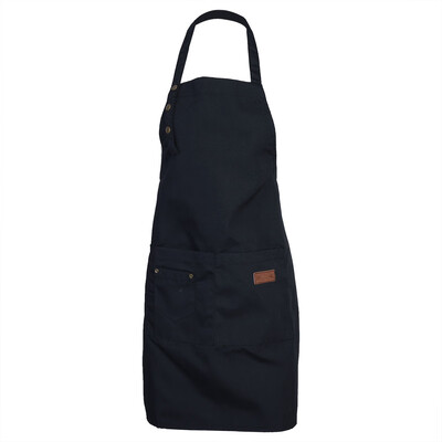 

Denim Apron Baker Kitchen Restaurant Coffee Work Uniform with Front Large Pockets Denim Apron Garden Apron