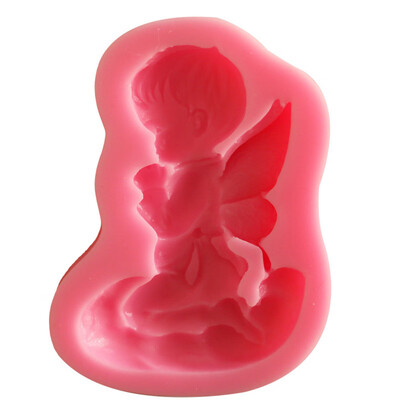 

3D Baking Mold Angel Prayer Handmade Soap Mold Chocolate Cake Kitchen Baking DIY