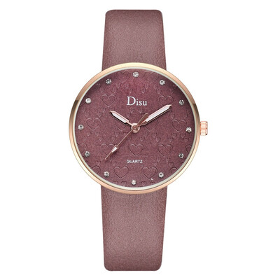 

Womens full screen love fashion watch diamond grading to send girlfriend gift table female table