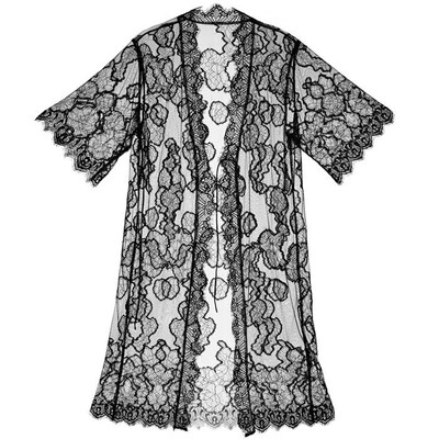 

Female coat robe in the long section