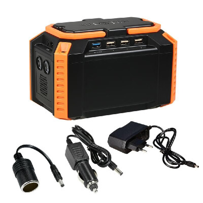 

Portable Power Station 100Wh Lithium Battery Supply with DC QC30 USB Ports for Camping Travel Home Emergency