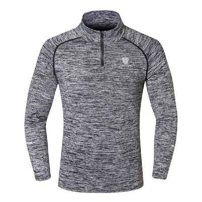 

Male Long Sleeve Sports Tops Sportswear Men Fitness Quick Drying T-shirt Outdoor Running Mountaineering Clothing Training Shirt
