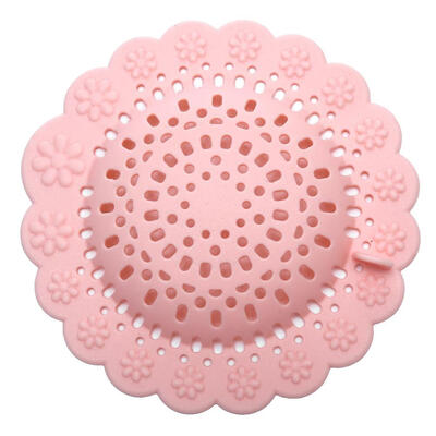 

Round Silicone Sink Strainer Filter Water Stopper Floor Drain Hair Catcher