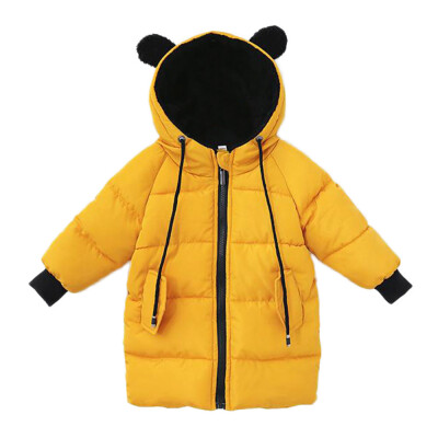 

Kids Baby Girl Boy Winter Hooded Coat Cloak Jacket Thick Warm Outerwear Clothes