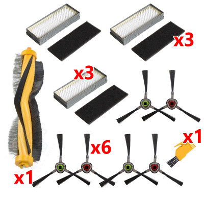 

Main Brush Filters Side Brush Kit For ECOVACS DEEBOT M87 M88 Sweeper Replacement