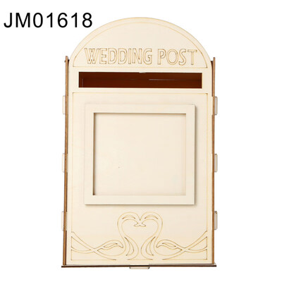 

Wooden Letters Rustic Mailbox Gift Card Post Box Wedding Shower Birthday Decor