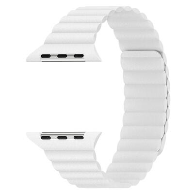 

Magnetic Leather Loop Watch Strap Bracelet Wrist Band for iWatch 4 40mm