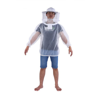

Greensen Professional Beekeeper Jacket Transparent Beekeeping Protective Suit Equipment with Hooded Veil