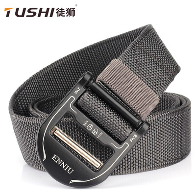 

Tactical belt male multi-function fan outdoor canvas nylon belt outdoor equipment field mens cloth belt