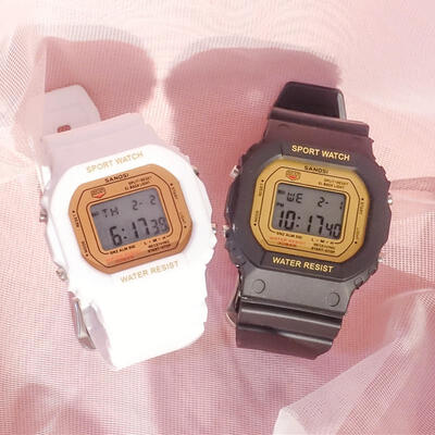

Watch girl insfeng Unicorn girl cherry blossom cute student Korean version of simple college wind water-proof sports Electronics