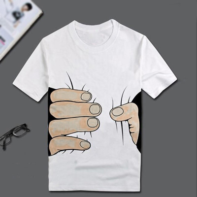 

Women Men Short Sleeve T-shirt Creative Cartoon Print Shirt Casual Fashion Tee