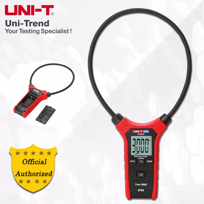 

UNI-T UT281E True RMS 3000A AC Flexible Current Clamp Meter ResistanceFrequencyInrush current measurement