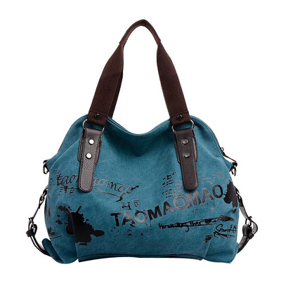 

Tailored Fashion Womens Large-Capacity Retro Bag Handbag Stundent Messenger Bag